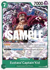 Eustass"Captain"Kid (Tournament Pack Vol. 5) #ST02-013