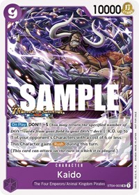 Kaido (Tournament Pack Vol. 5) #ST04-003