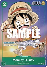 Monkey.D.Luffy (037) (1st Anniversary Tournament) #P-037