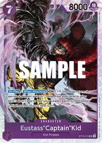 Eustass"Captain"Kid (013) #ST10-013