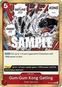 Gum-Gum Kong Gatling #ST10-016
