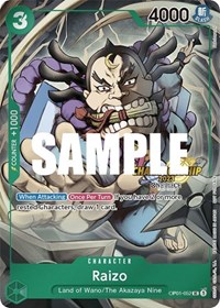 Raizo (CS 2023 Event Pack) #OP01-052