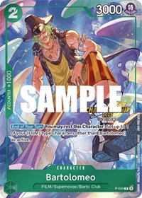 Bartolomeo (CS 2023 Event Pack) #P-029