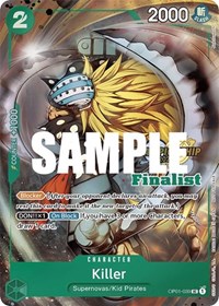 Killer (CS 2023 Top Players Pack) [Finalist] #OP01-039