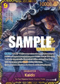 Kaido (CS 2023 Trophy Card) [Winner] #ST04-003