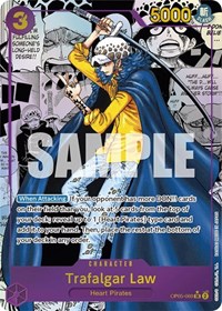 Trafalgar Law (069) (Alternate Art) (Manga) #OP05-069
