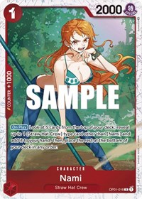 Nami - OP01-016 (Ultra Deck: The Three Captains) #OP01-016