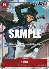 Sabo (007) (Alternate Art) #OP05-007