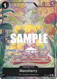 Mansherry (Alternate Art) #OP05-088