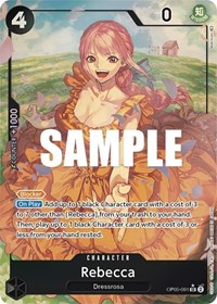 Rebecca (Alternate Art) #OP05-091