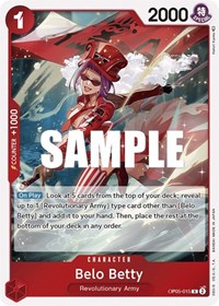 Belo Betty (015) #OP05-015