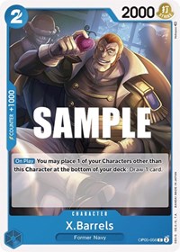 X.Barrels #OP05-056