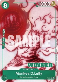 Monkey.D.Luffy (Starter Deck 11: Uta Deck Battle) [Winner] #P-061
