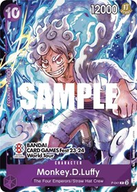 Monkey.D.Luffy (041) (BANDAI CARD GAMES Fest 23-24 World Tour) #P-041