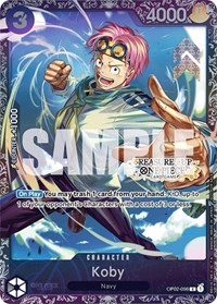 Koby (Treasure Cup) #OP02-098