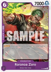 Roronoa Zoro (OP-06 Pre-Release Tournament) [Participant] #P-045