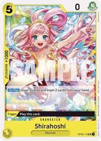 Shirahoshi (Tournament Pack Vol. 6) #OP03-116