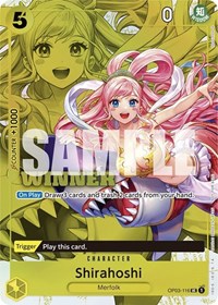 Shirahoshi (Winner Pack Vol. 6) #OP03-116