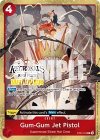 Gum-Gum Jet Pistol (Offline Regional 2024) [Winner] #ST01-015