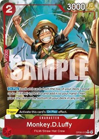 Monkey.D.Luffy (Alternate Art) #OP06-013