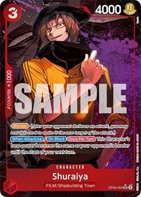 Shuraiya (Alternate Art) #OP06-009