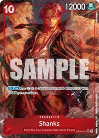 Shanks (Alternate Art) #OP06-007