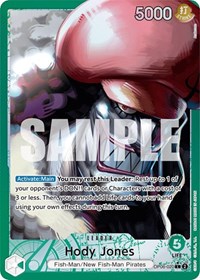 Hody Jones (020) (Alternate Art) #OP06-020