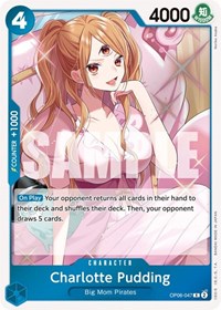 Charlotte Pudding #OP06-047