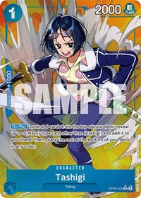 Tashigi (Alternate Art) #OP06-050