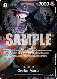 Gecko Moria (086) (Alternate Art) #OP06-086