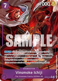Vinsmoke Ichiji (061) (Alternate Art) #OP06-061