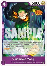 Vinsmoke Yonji (067) #OP06-067