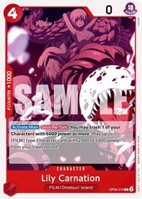 Lily Carnation #OP06-015