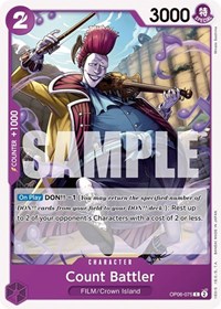 Count Battler #OP06-075