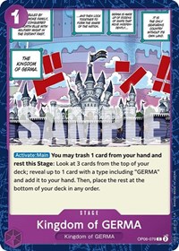 Kingdom of GERMA #OP06-079