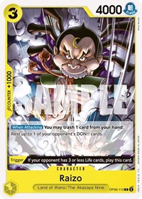 Raizo #OP06-112