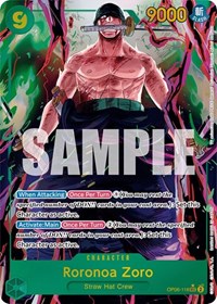 Roronoa Zoro (Alternate Art) #OP06-118