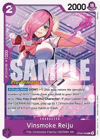 Vinsmoke Reiju (068) #OP06-068