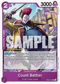 Count Battler #OP06-075