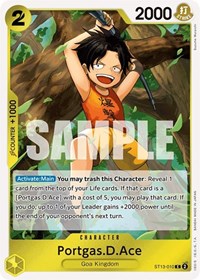 Portgas.D.Ace (010) #ST13-010