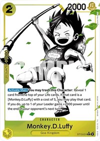 Monkey.D.Luffy (014) (Parallel) #ST13-014