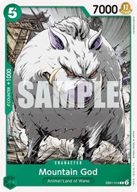 Mountain God #EB01-018