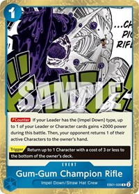 Gum-Gum Champion Rifle #EB01-028