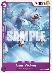 Army Wolves #EB01-032