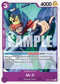 Mr. 9 #EB01-037