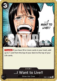 ...I Want to Live!! #EB01-050