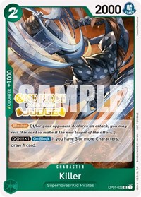 Killer (Judge Pack Vol. 3) #OP01-039