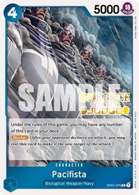 Pacifista (Judge Pack Vol. 3) #OP01-075