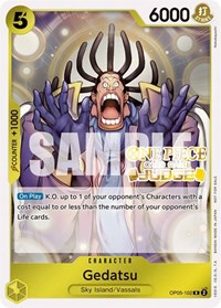 Gedatsu (Judge Pack Vol. 3) #OP05-102