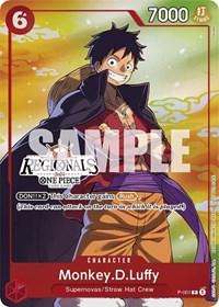 Monkey.D.Luffy (001) (Online Regional 2024 Vol. 2) [Participant] #P-001